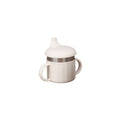 Stainless Steel Children's Cup with Silicone Cover - 220 ml - Non-slip - Beige 